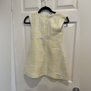 Zara Yellow and White Girl’s Dress
